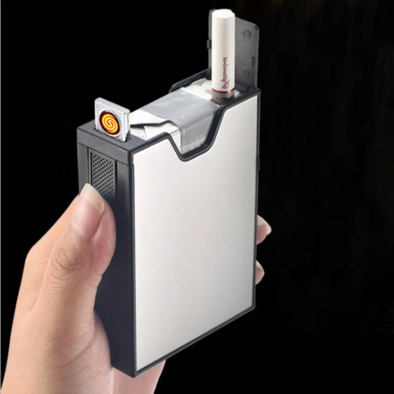 Чехол для прикуривателя USB 20 сигарет|case for cigarette packs|cigarette case lighterpack |