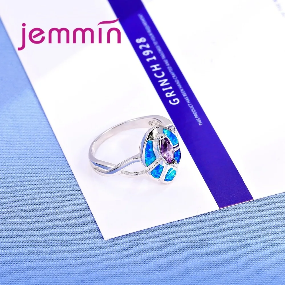 Женское кольцо из стерлингового серебра S925 вечерние ювелирные украшения с