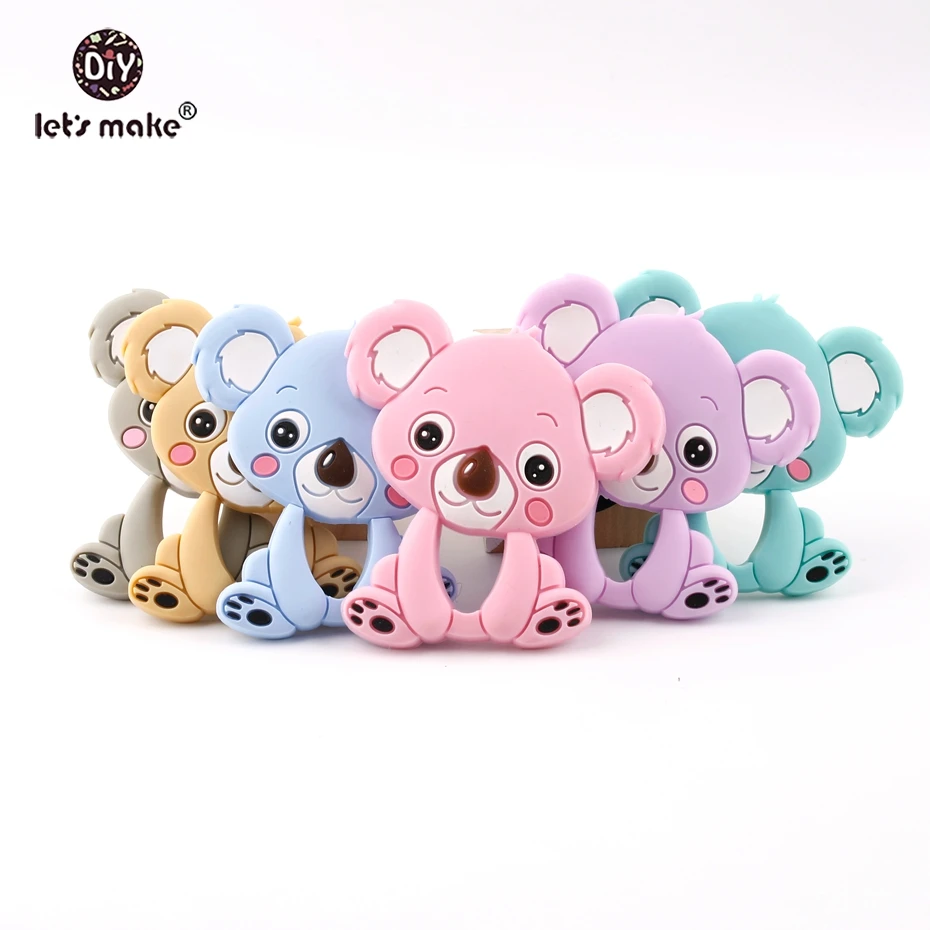 Детская силиконовая подвеска грызунок без бисфенола|baby teether teething|baby teethersilicone baby |