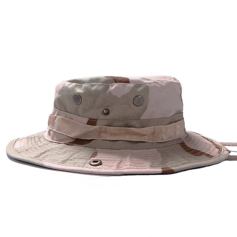 Desert Camo Тактическая шляпа Bonnie, военные шапки, армейские камуфляжные шапки для рыбалки, охотничьи боевые шапки для пейнтбола, цифровой Мультикам - Цвет: Desert Camo