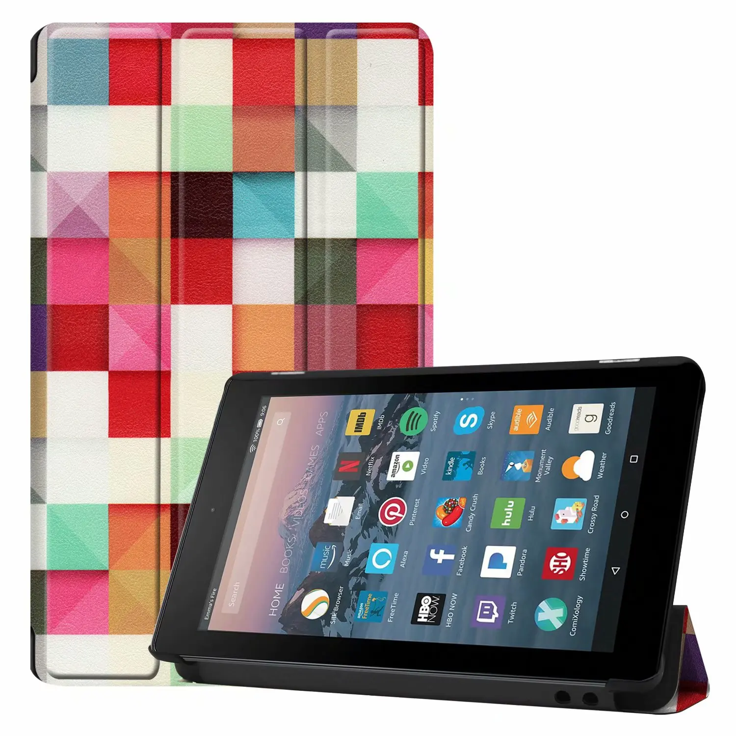 Чехол-книжка Deekite для Kindle Fire 7 2019 чехол-книжка Amazon (9 поколение 2019) и (7 2017) |