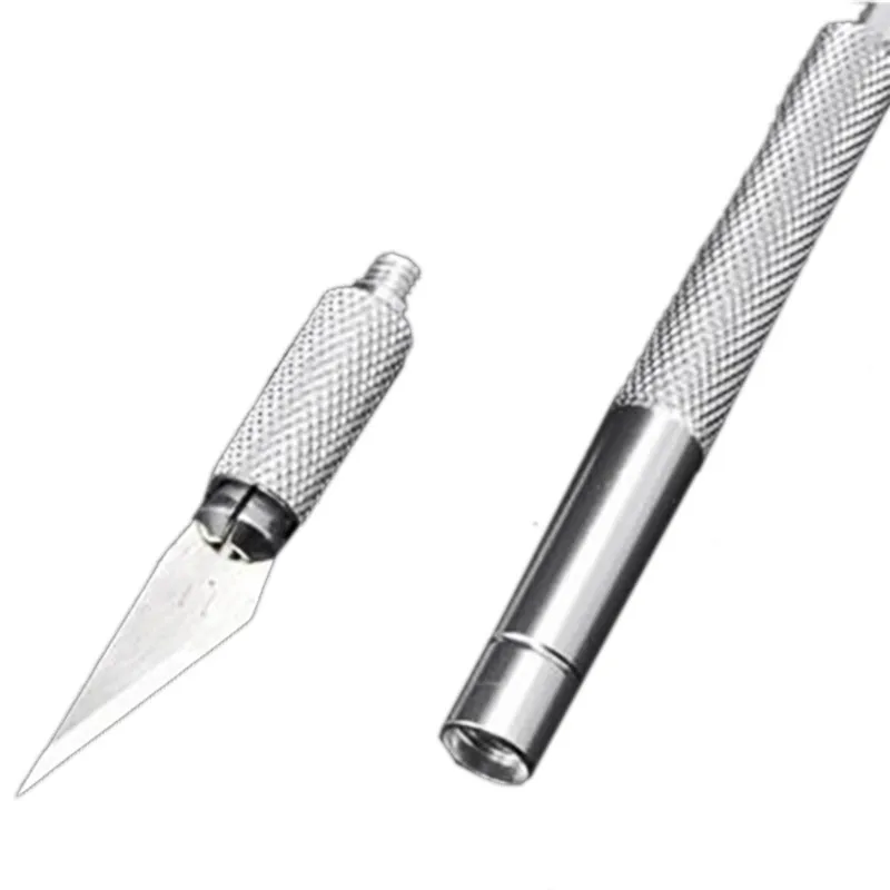 Хобби-нож с металлической ручкой 2 комплекта нож для резки ремесленный резак