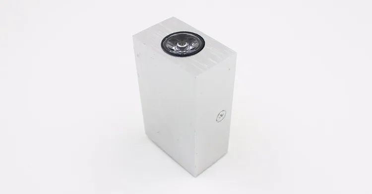 Feimefeiyou простой и Креативный светодиодный квадратный алюминиевый настенный светильник для спальни прикроватная лампа для лестницы коридора вверх и вниз освещение лампы