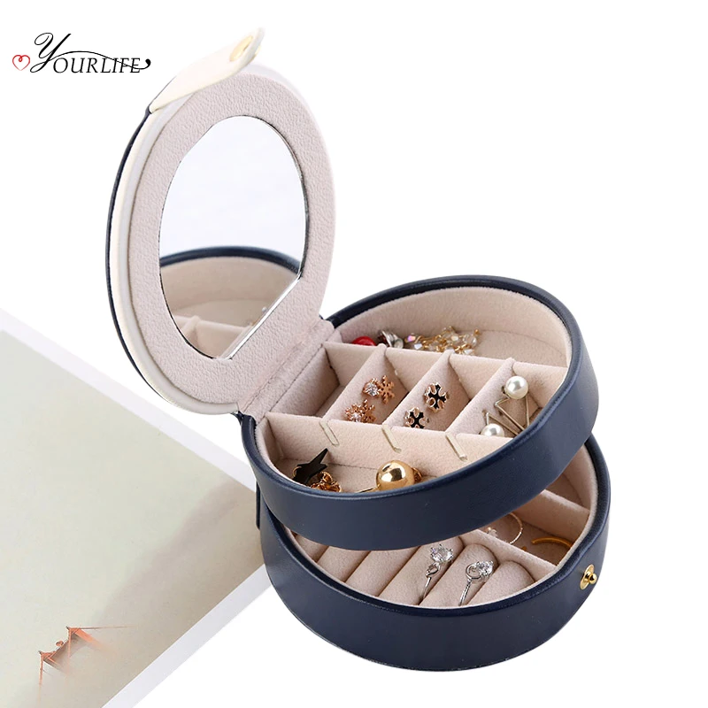 OYOURLIFE 1 шт. креативная трехслойная шкатулка для ювелирных изделий портативное