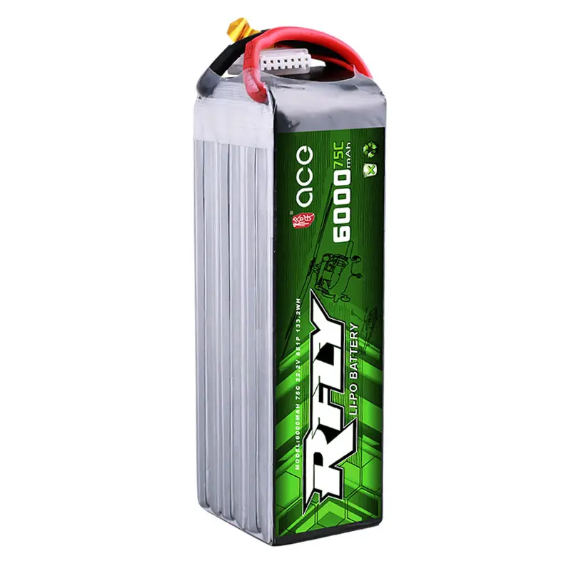 Аккумулятор Gens ace RFly 6000 мАч 22 2 в 75C Max 150C Lipo 6S с вилкой XT60 для квадрокоптера Traxxas |