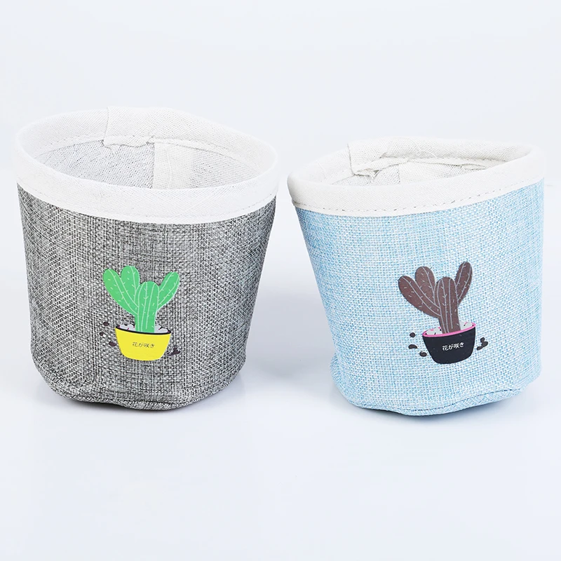 Корзина для хранения DIY рабочего стола Складывания Белья ящик игрушек