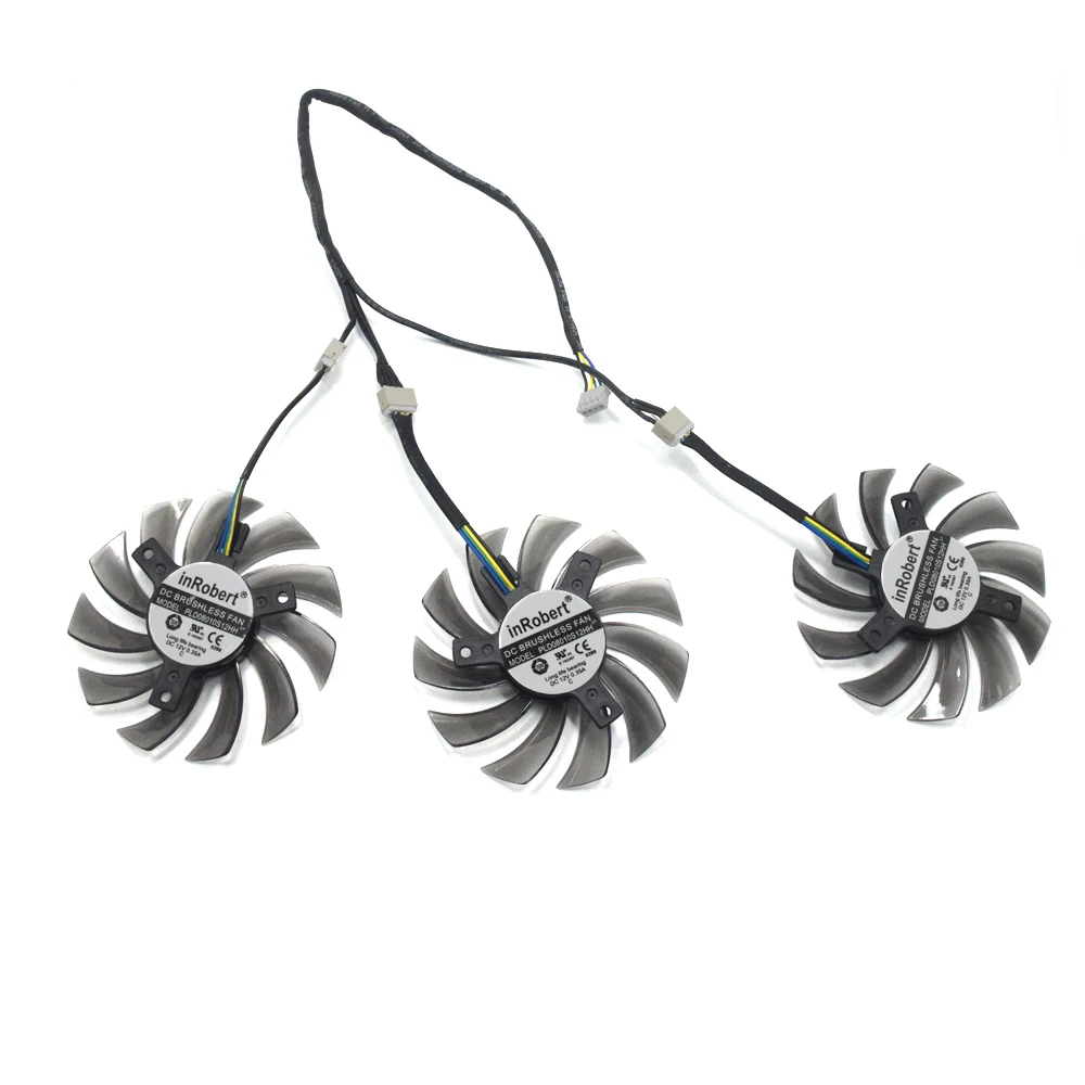 Кулер для видеокарты Gigabyte GTX 980 760 670 580 R9 290X 75 мм|graphics card cooler fan|cooler fancooling fan |