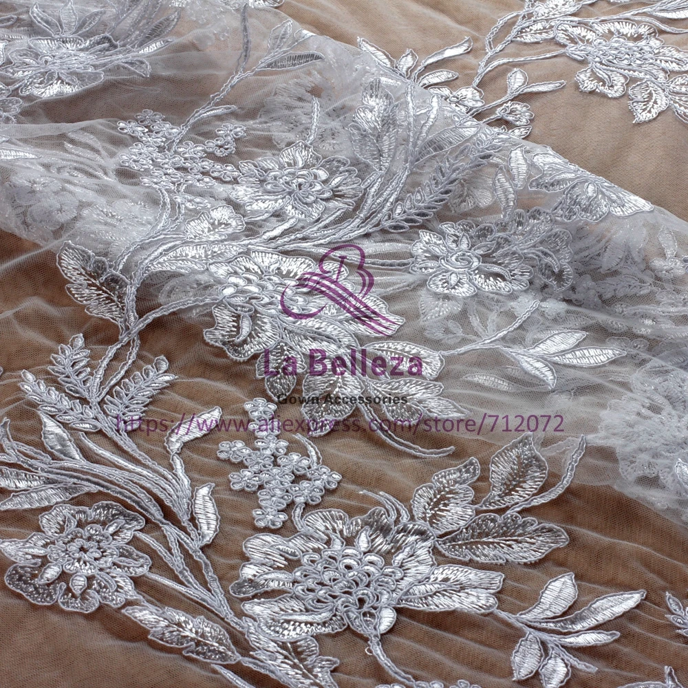 Кружевная ткань для невесты La Beauty Ширина 51 дюйма длина 1 ярд|lace fabric|lace lace fabriccord fabric