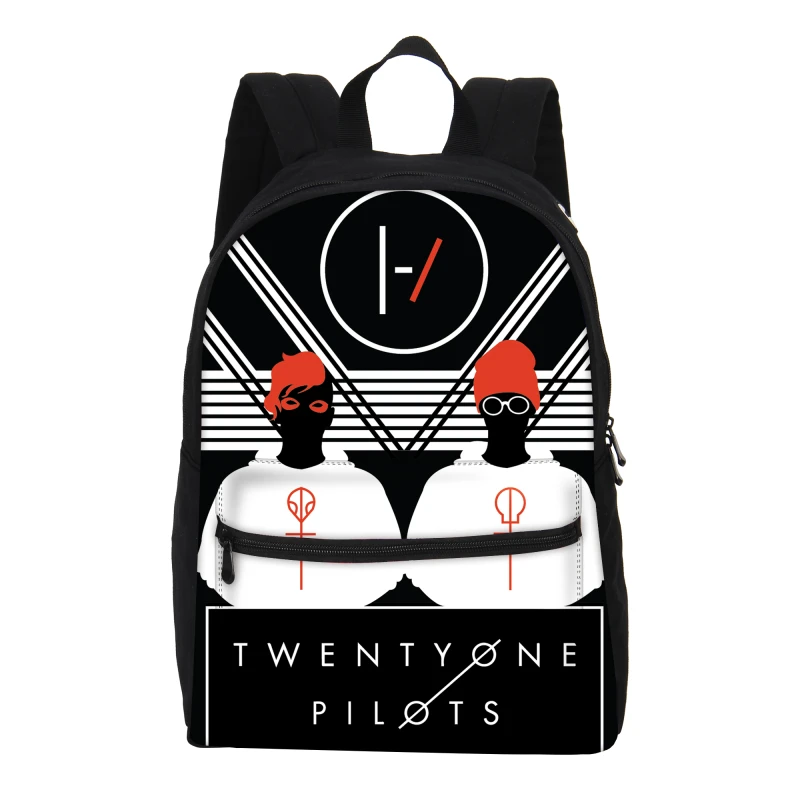 Рюкзак Twenty One Pilots с принтами, школьный рюкзак для детей, школьные сумки для подростков, для мальчиков и девочек, ранец, Детская сумка для книг, Mochila