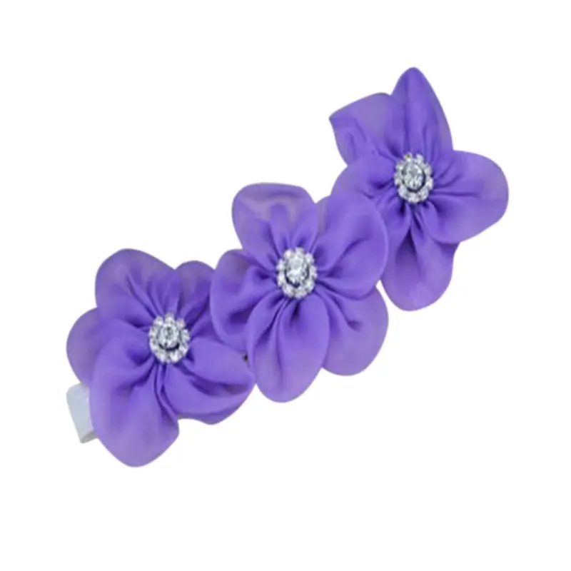 Детская повязка для волос девочек цветок милый эластичный головной убор