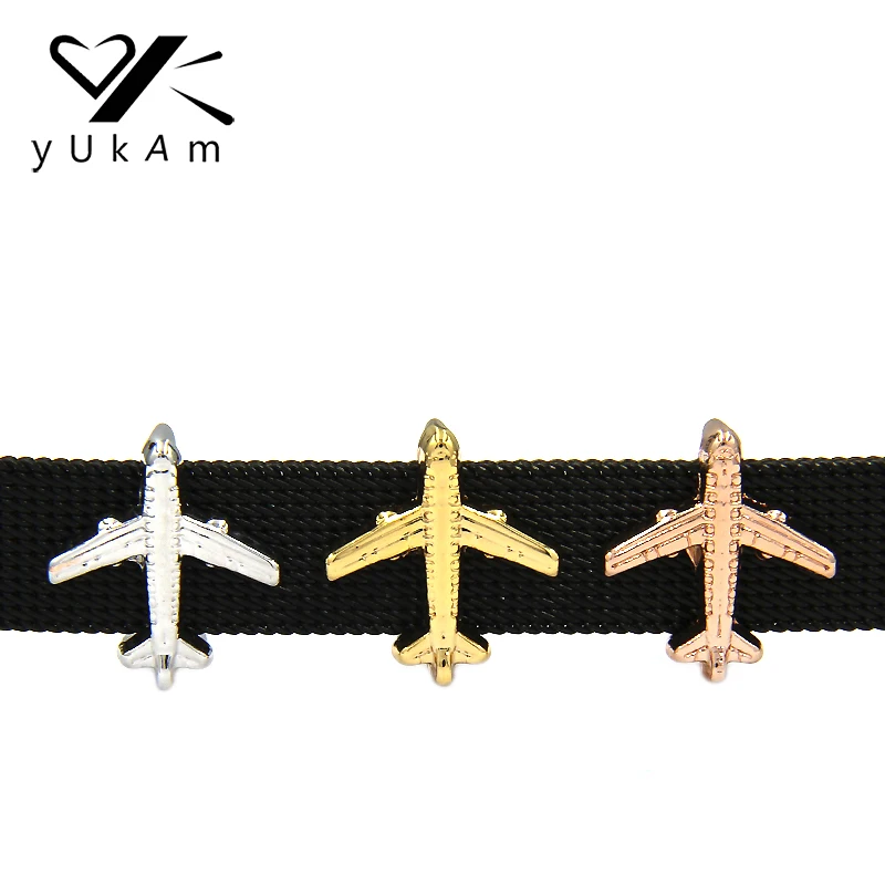 Yukam ювелирные изделия Ключи Air самолет слайд Талисманы хранитель для Нержавеющая сталь сетки Хранитель Браслеты Интимные аксессуары решений
