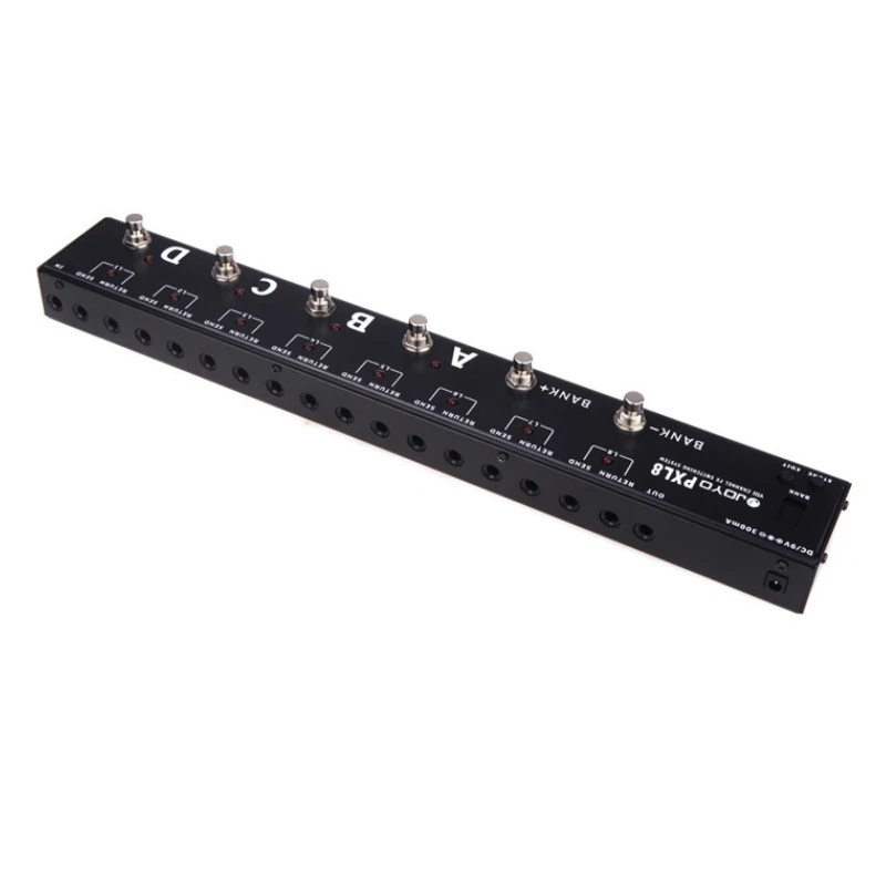 JOYO PXL8 8 петель гитарный программируемый эффект педаль Looper Switcher маршрутизатор циклическая система WAVE-X Для Boss Mo oer контроллер педали