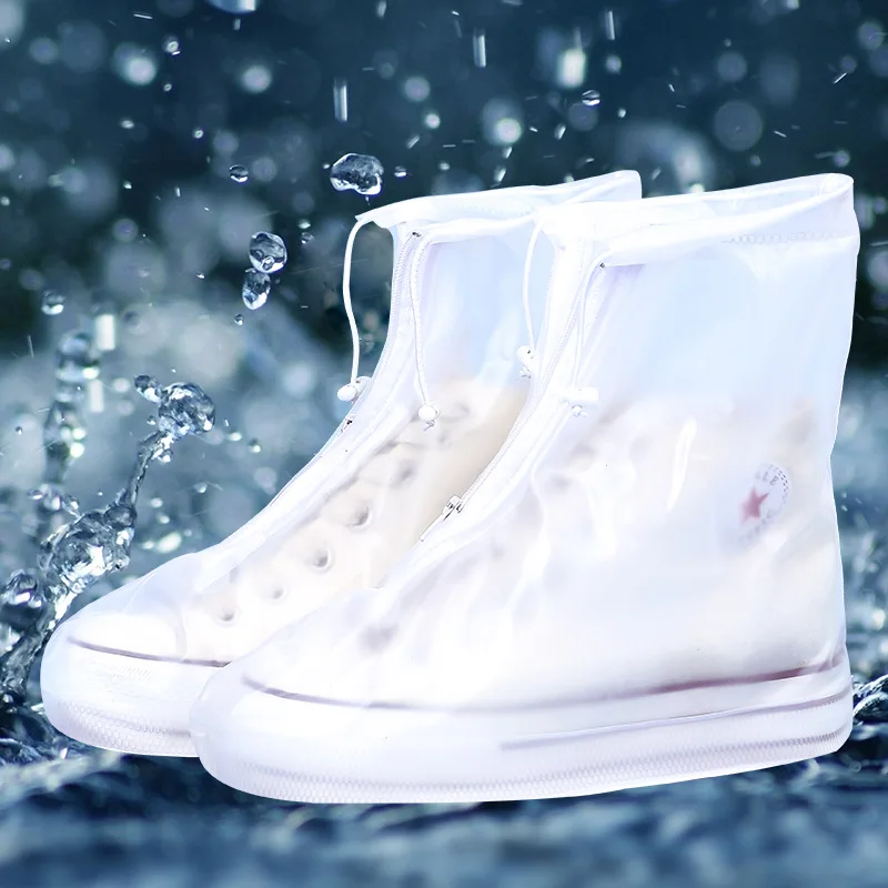 Обувь с защитой от дождя нескользящая устойчивая к пятнам высокие чехлы для