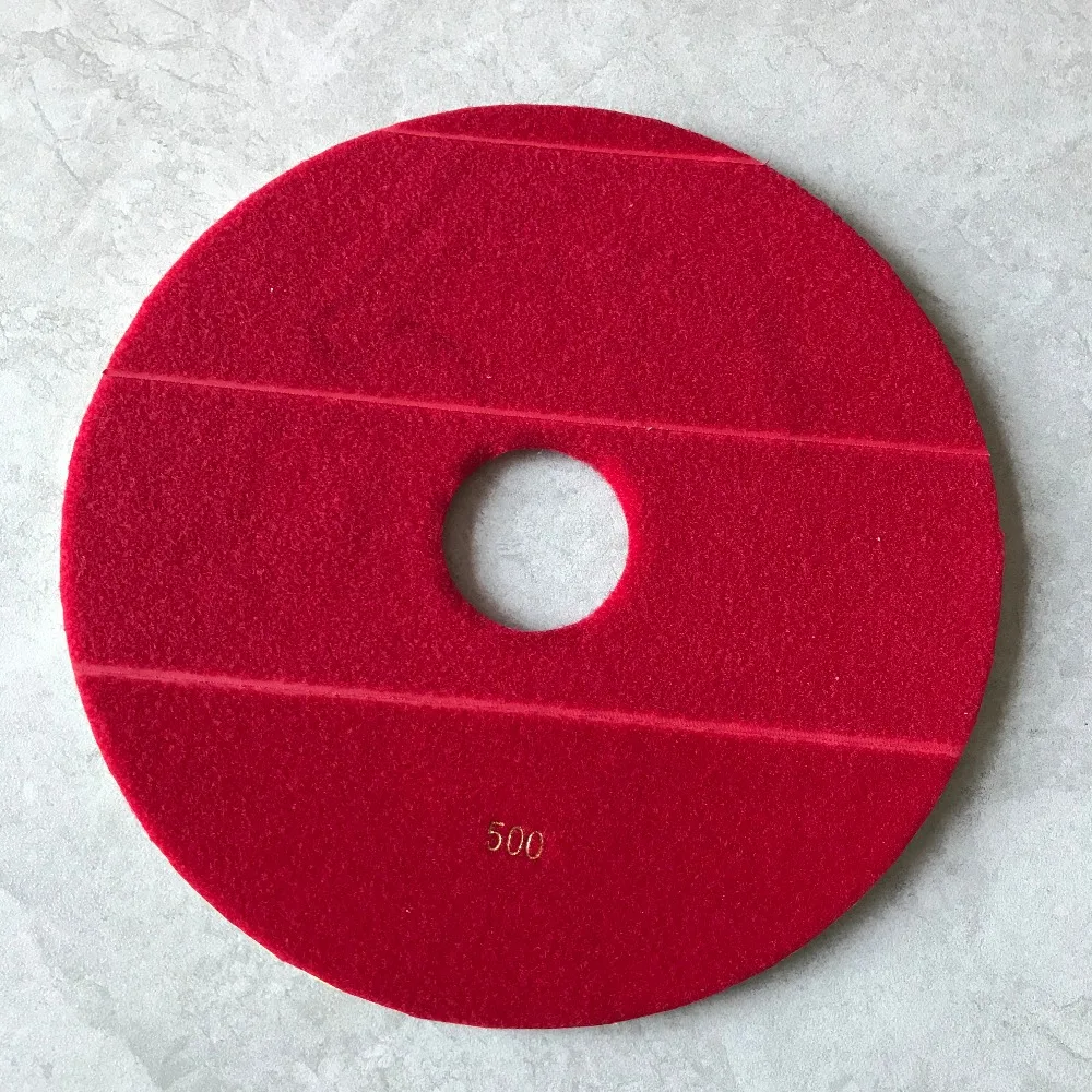 Алмазная смола влажная полировальная накладка 14 дюймов 350 мм для полировки
