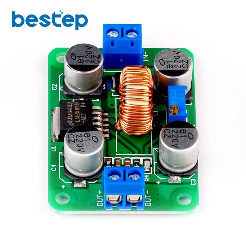 LM2587 DC 3 5 V 30 4 40 Step Up Питание Модуль Регулируемый 5A повышающий преобразователь
