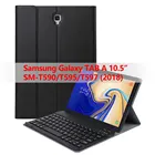 Съемный чехол для клавиатуры Samsung Galaxy Tab A 10,5 2018, Bluetooth, беспроводная клавиатура с функцией автоматического снапробуждения, для планшета Samsung Galaxy Tab A 10,5 2018, T595T597