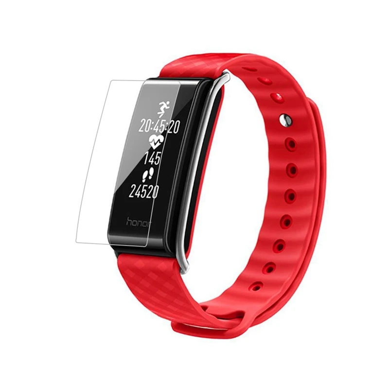 YUEDAER с обмоткой эластичной пленкой для huawei Honor Band A2 Экран протектор для Honor цветной ремешок A2 пленка защищающая от царапин аксессуары