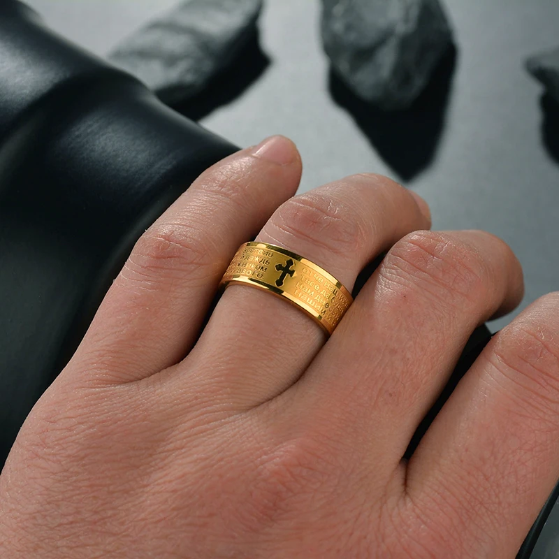 ELSEMODE титановая сталь русская ортодоксальная церковь библейская молитва кресты