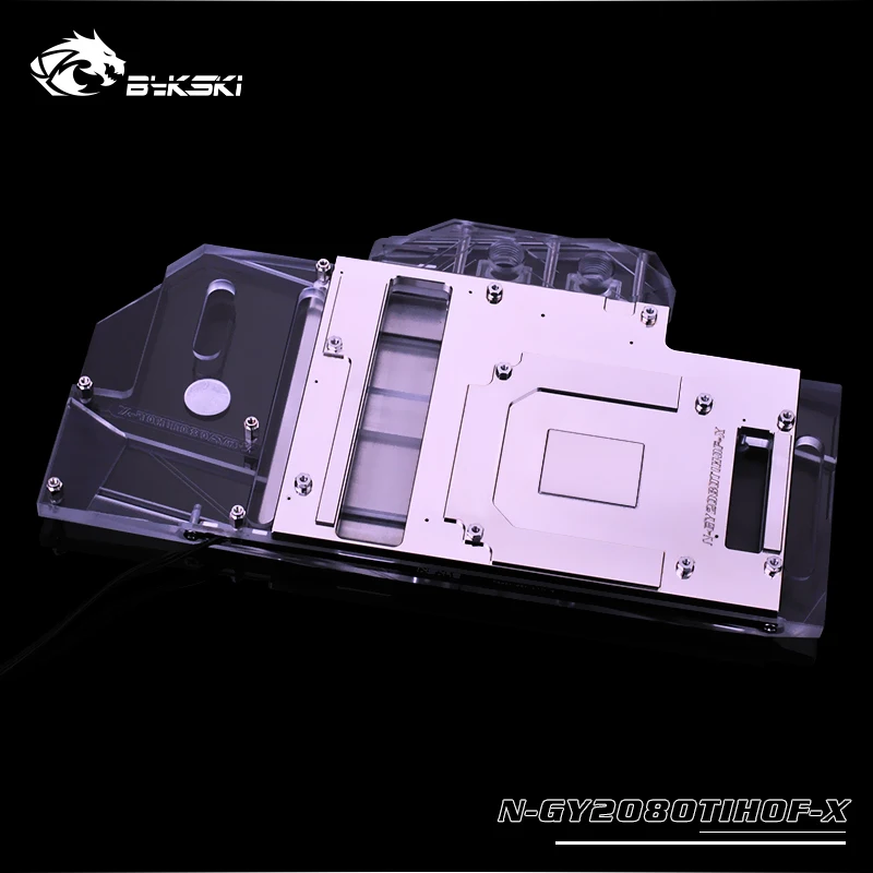 Bykski N-GY2080TIHOF-X GPU Блок для GALAX RTX 2080Ti HOF | Компьютеры и офис