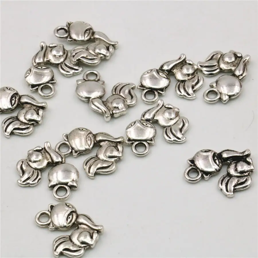 10 шт. медные Подвески для браслетов 12 х15 мм | Украшения и аксессуары