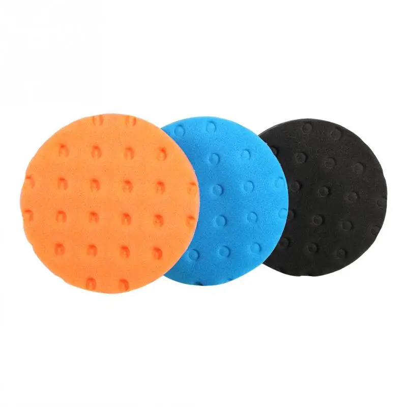 5 inch Комплект из 3 предметов, 3/4/5/6/7 дюймов автомобиля шлифовальный прибор буфер тормозных колодок Смарт мытье полировка мягкая пилка тормозных колодок для полировальная машинка для автомобилей с эксцентриковым, автомобильные аксессуары - Цвет: 5 inch