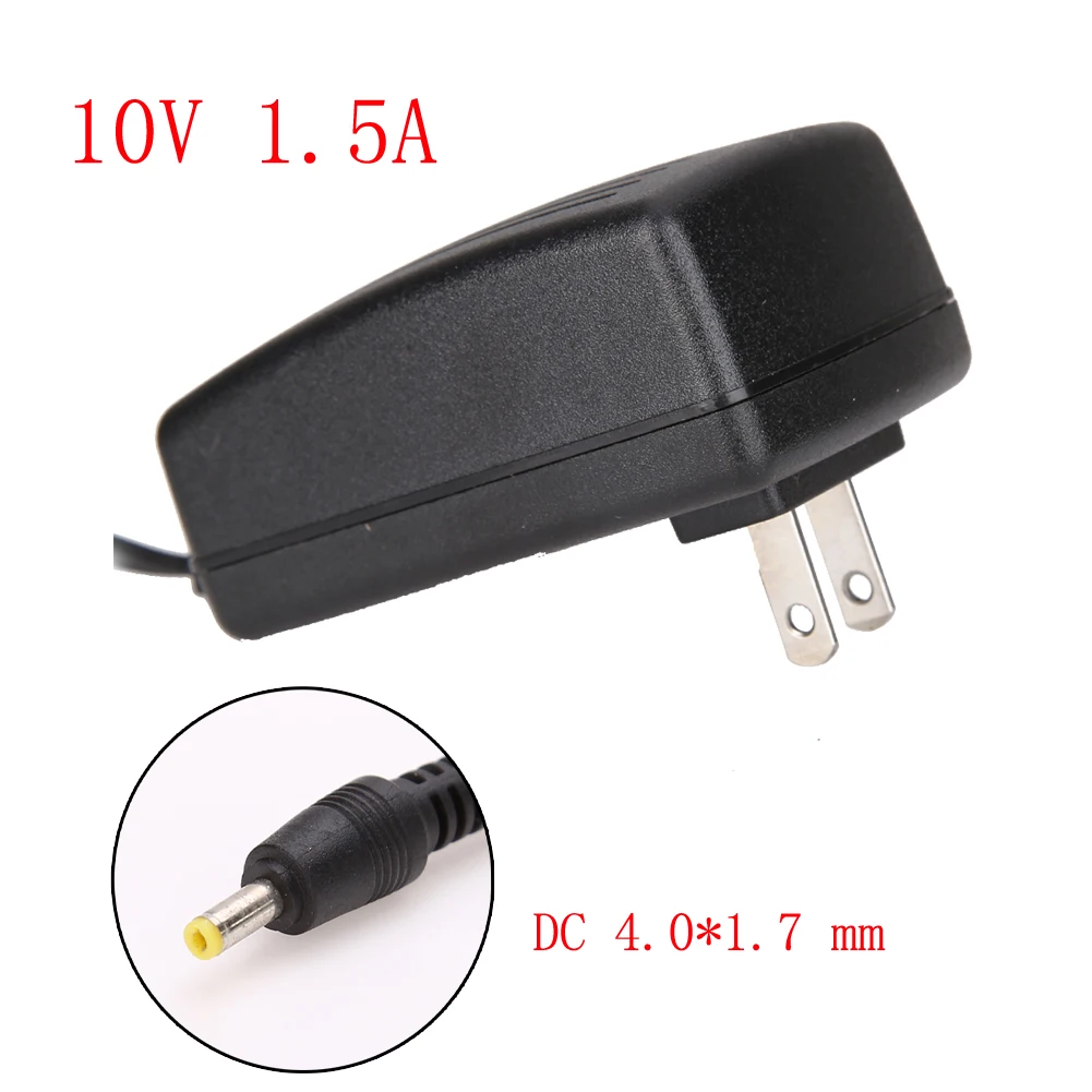 10V 1.5A DC 110V 240V AC адаптер питания к 4 0mm * 1 7mm переключения штепсельная вилка в