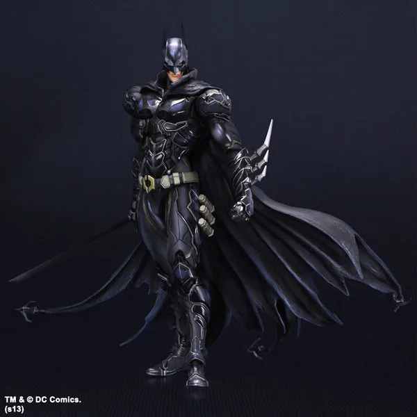Играть искусств DC Comics № 1 Бэтмен рисунок цвет: черный, синий ограниченная версия модели игрушки 1" 25 см