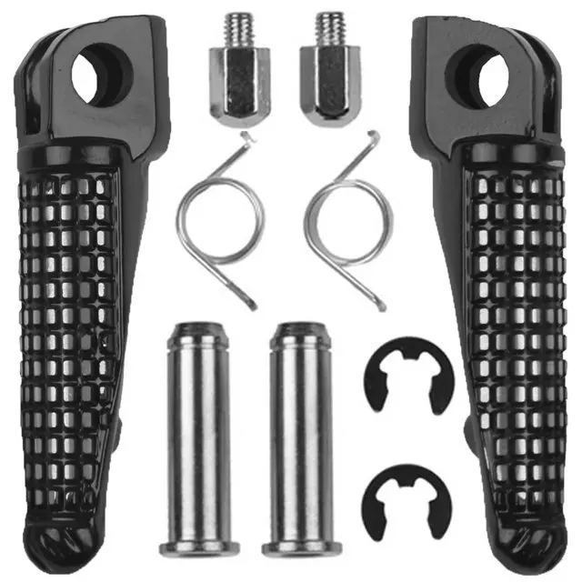 Передняя подставки для ног пригодный Kawasaki Ninja ZX6R 9R 10R 12R ZX636 EX650 ER6F ER6N 650R Z750 1000 1000SX