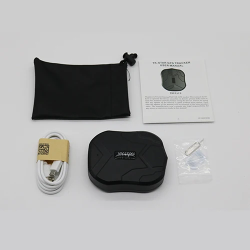NO Box NO Charger TKSTAR TK905 gps трекер Автомобильный Магнит 90 дней в режиме ожидания gps локатор Водонепроницаемый Автомобильный gps трекер автоматический голосовой монитор бесплатное веб-приложение - Цвет: NO Box NO Charger
