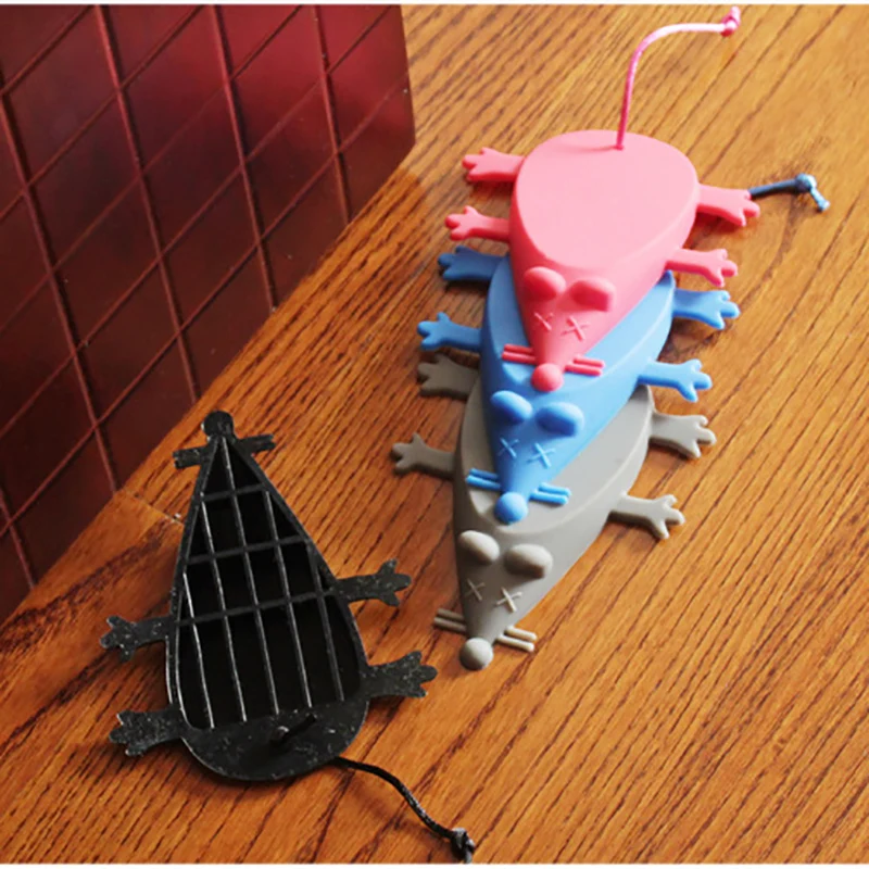 Silicone Mouse Door Stopper 1PCS Children Safety Lock Protection Edge Corner Guards Anti-pinch Hand |
