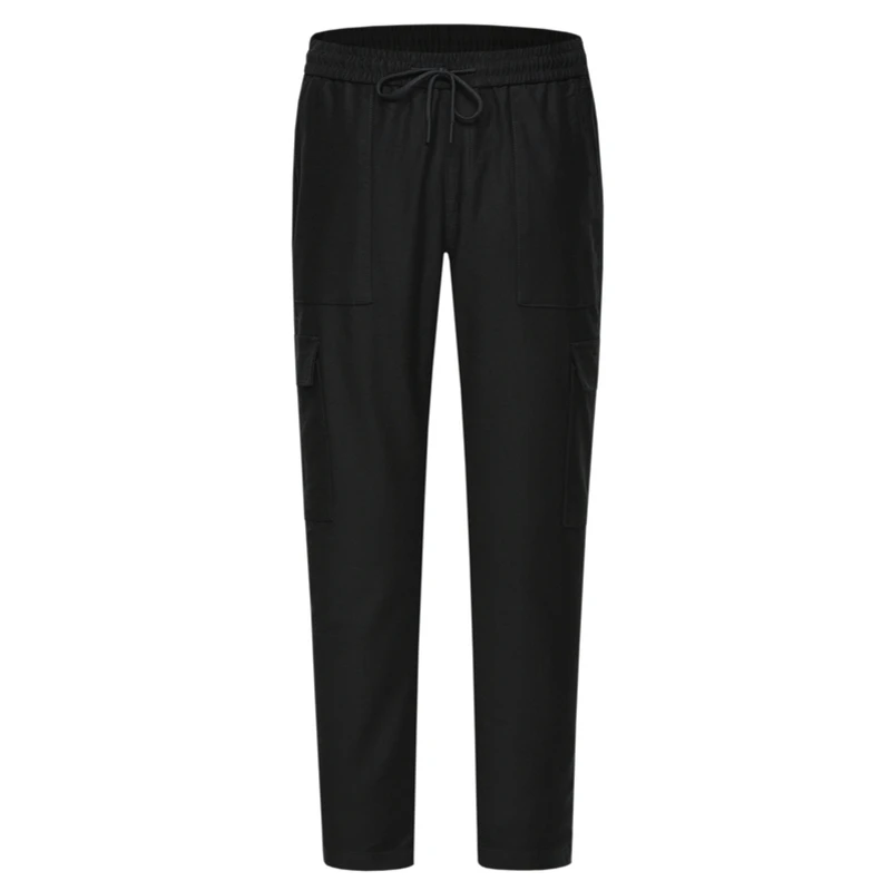 SEMIR мужские мягкие хлопковые брюки-карго облегающие брюки с открытым карманом