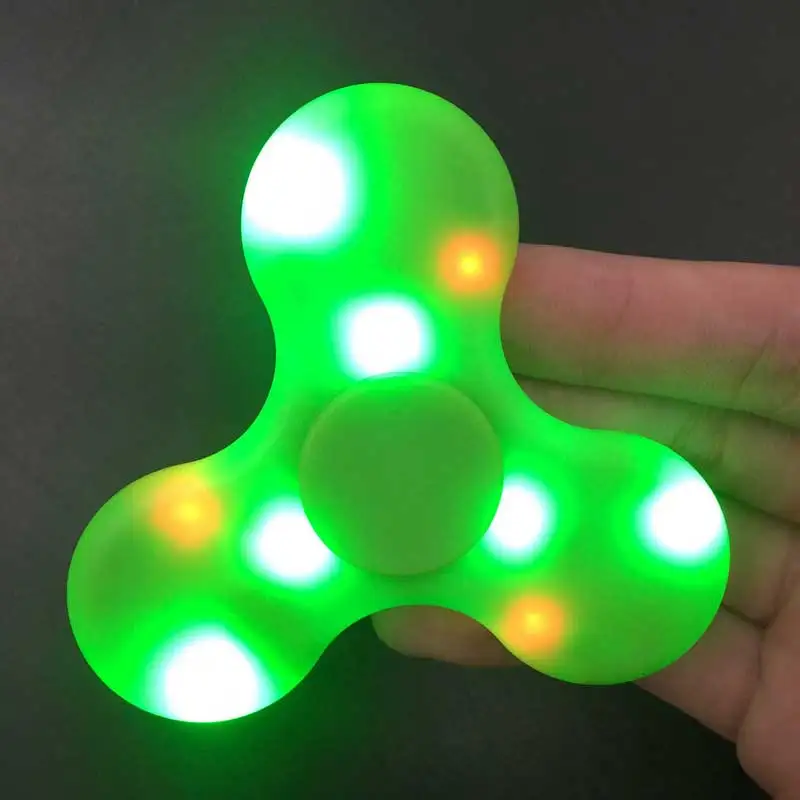 Модный Bluetooth динамик ручной Спиннер светодиодный светильник перезаряжаемый