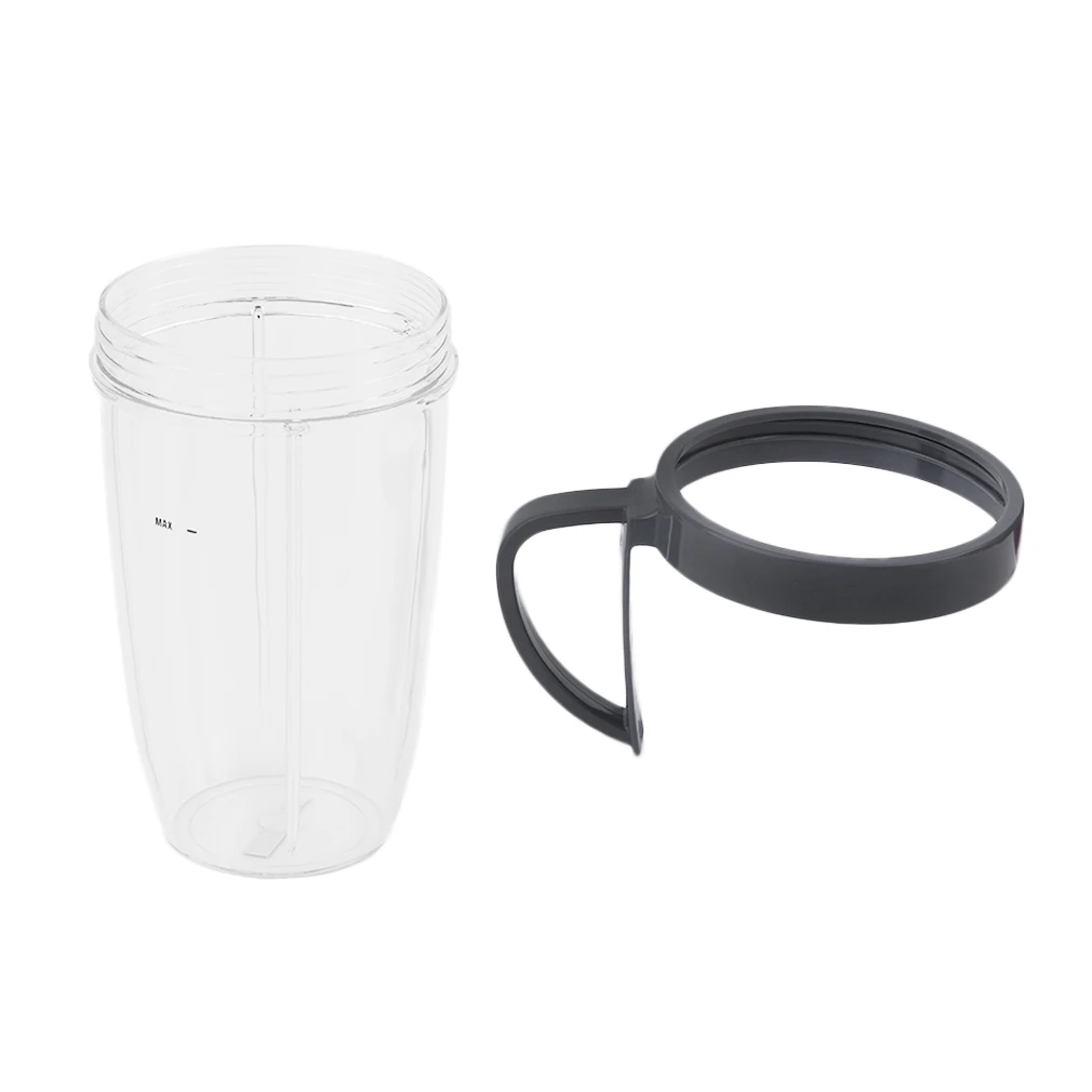 2 Pcs/Set 24OZ Juicer Blender Tall Cup With Handled Comfort Lip Ring Juice Shaker Powder Mixer Sports Bottle | Бытовая техника