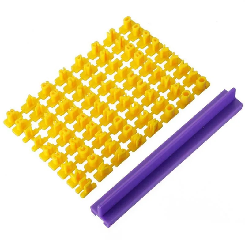 2019 г. Высококачественная форма для мыла буквы алфавита сделай сам штамп печенья