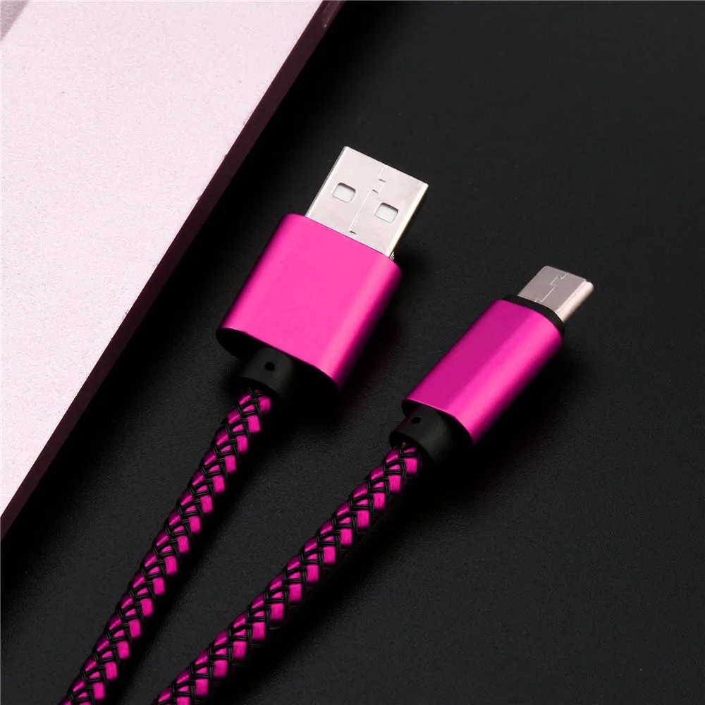 Universal Micro USB Charger Cable Charging Cord Compatible With Android Phone Charge Cables For Samsung For Huawei For Xiaomi