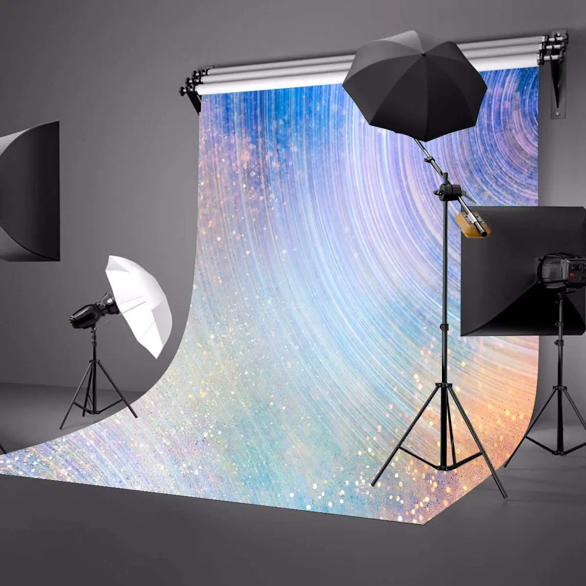 150x220 см Красочный абстрактный фон красочный абстрактный гофрированный Фотофон