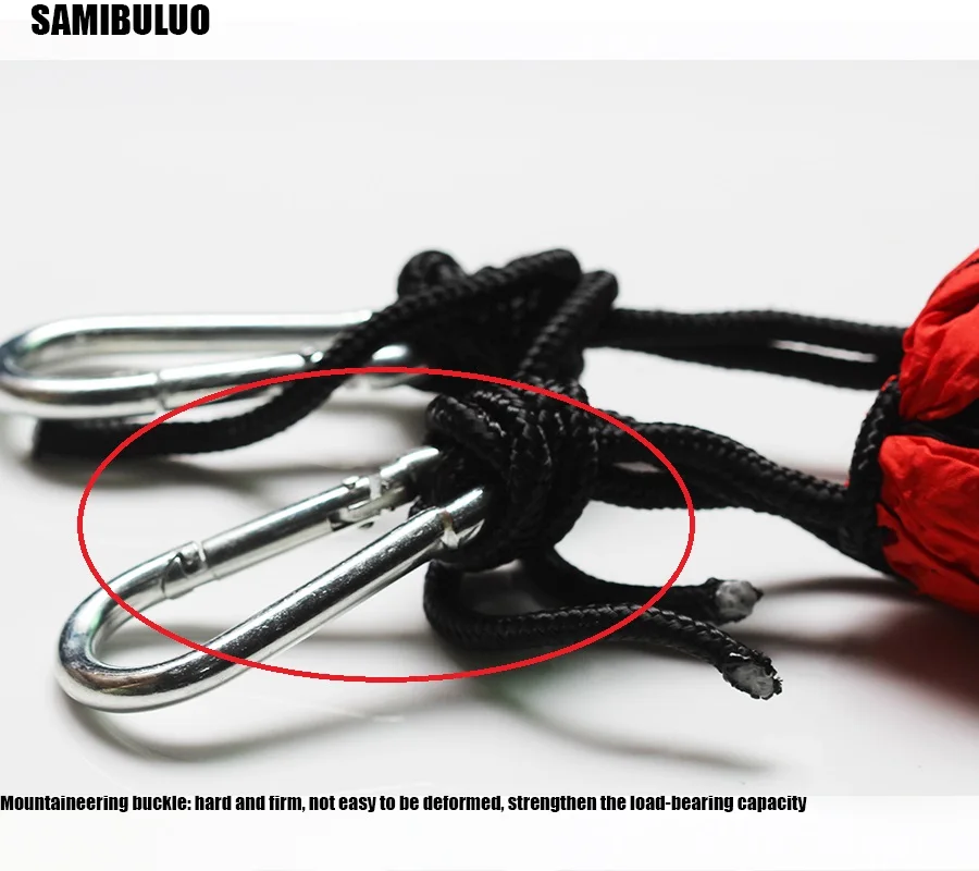 SAMIBULUO оптовая продажа дешевый классический портативный одиночный Кемпинг гамак