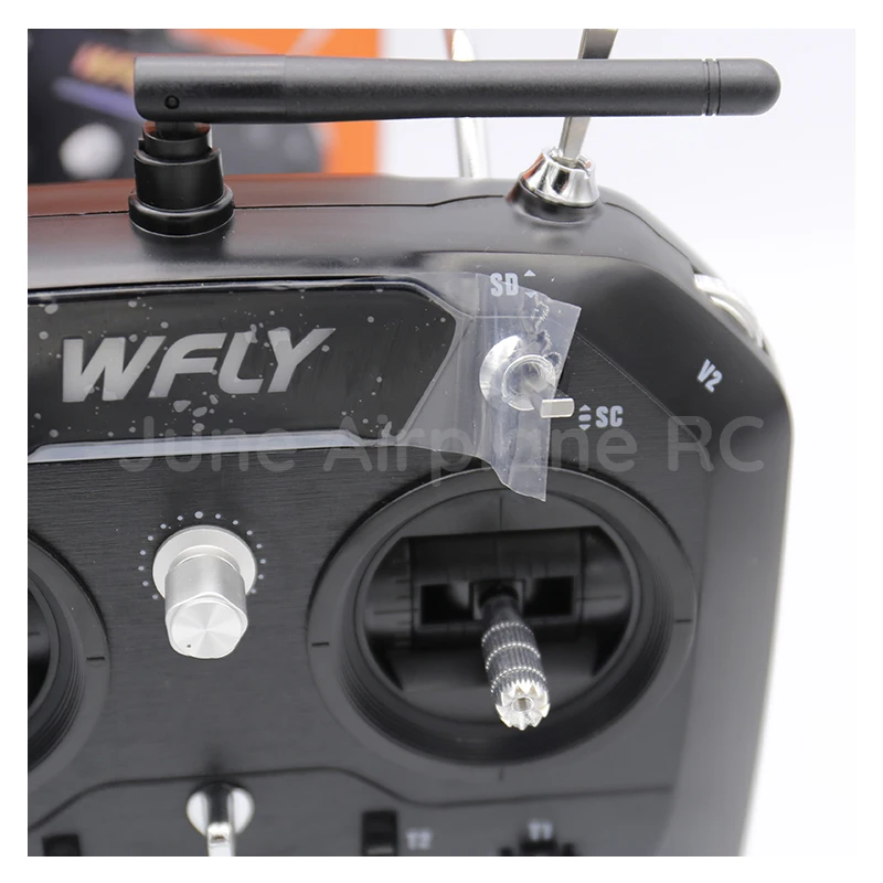 Радиоуправляемый передатчик WFLY ET07 10 каналов 2 4 ГГц + сигнал WBUS/PWM RF207S приемник для