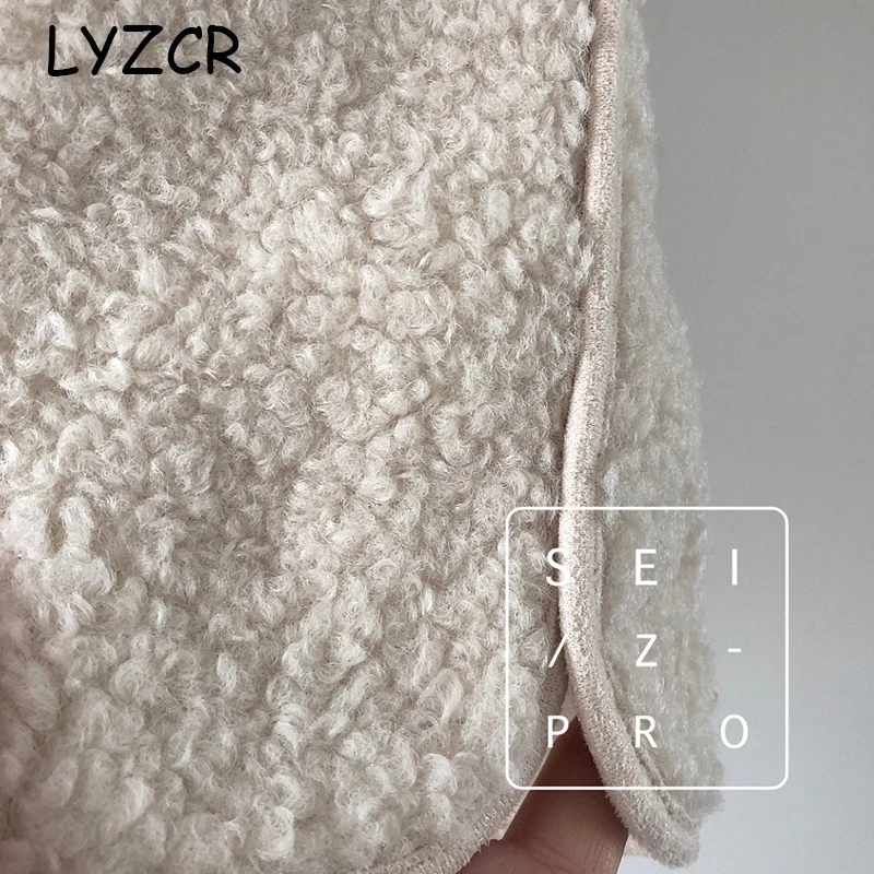 Флисовая куртка без рукавов Женская зимняя 2019 из шерсти ягнёнка кашемир флисовый