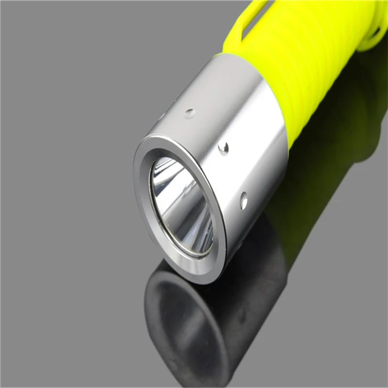 Профессиональный светодиодный фонарь для дайвинга подсветки подводный фонарик