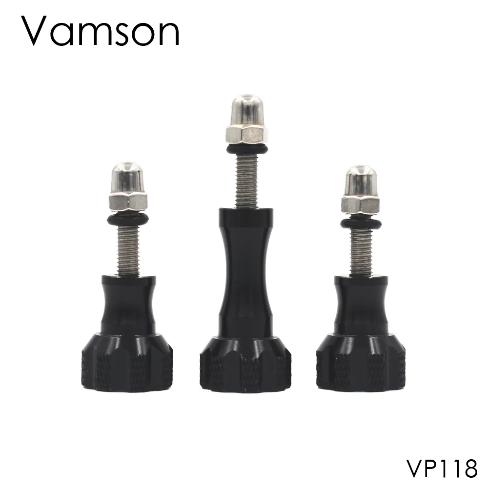 Аксессуары Vamson для GoPro 8 7 6 5 ручка большого пальца нержавеющий алюминиевый болт