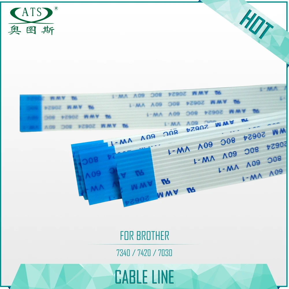 Высокое качество 10 шт./компл. части принтера сканер линии сканирования для Brother 7340