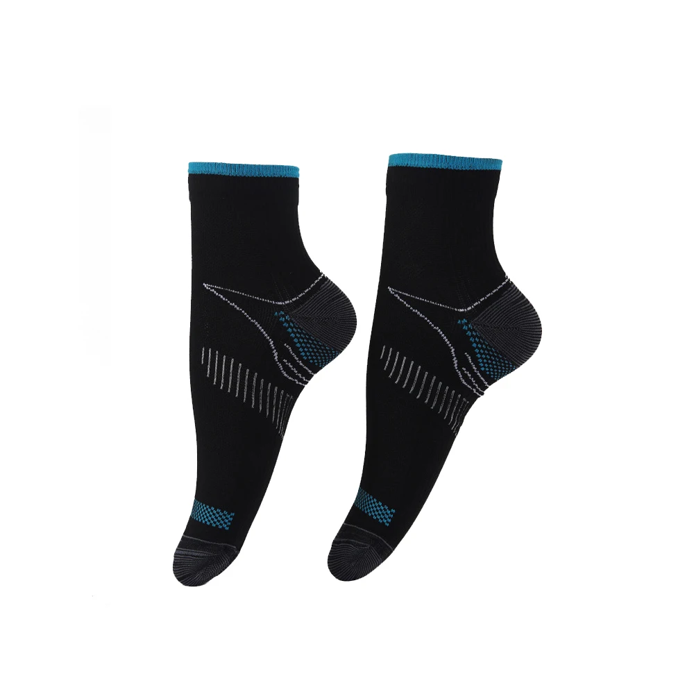 L XL Blue Дэвид Энджи стопы варикозное сжатия носки для девочек подошвенный Fasciitis каблук арки поддержка Sox снять набухающие носки для мужчин женщин, 1Yc2267 - Цвет: L XL Blue