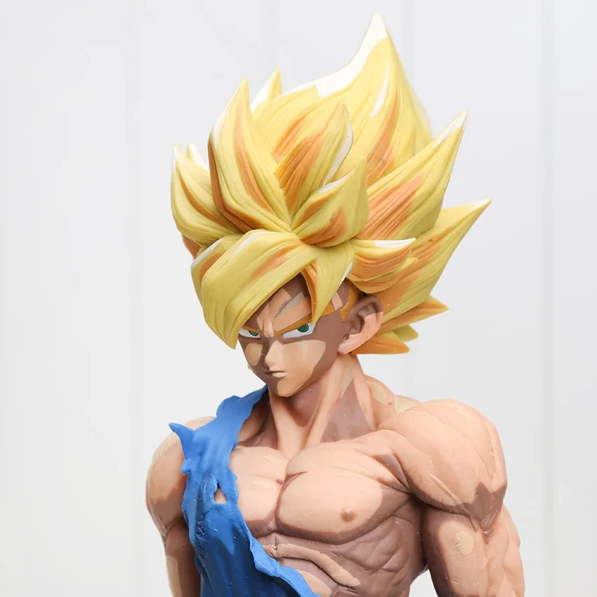 31 см Big Dragon Ball Z Супер из мультфильма Dragon Ball MSP супер сайян сын Гоку черный Вегета из ПВХ, движущаяся фигурка, Коллекционная модель, игрушка