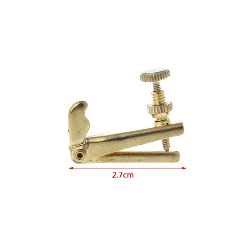 4 шт./лот золотой тюнер для скрипки тонкий части регулировки подходит 3/4 4/4|Детали