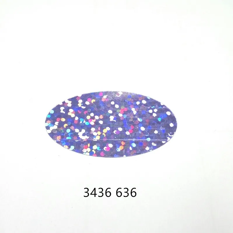 Pic color 636 12pcs 12 шт. Длина 95 метров ПЭТ блестки многих цветов Стеклярус пайетки катушки CD с 5 мм блестки для вышивки - Цвет: Pic color 636 12pcs
