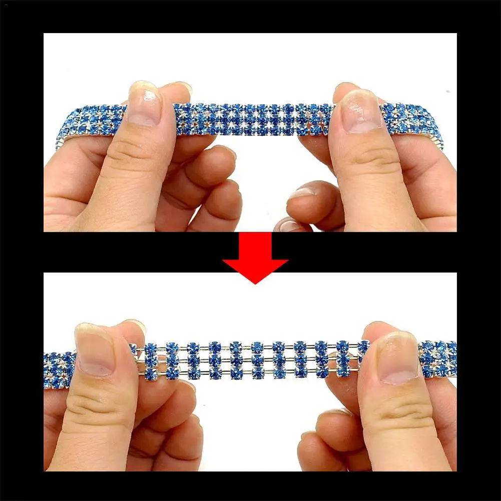 Блестящий ошейник для кошек безопасное эластичное регулируемое ожерелье щенков