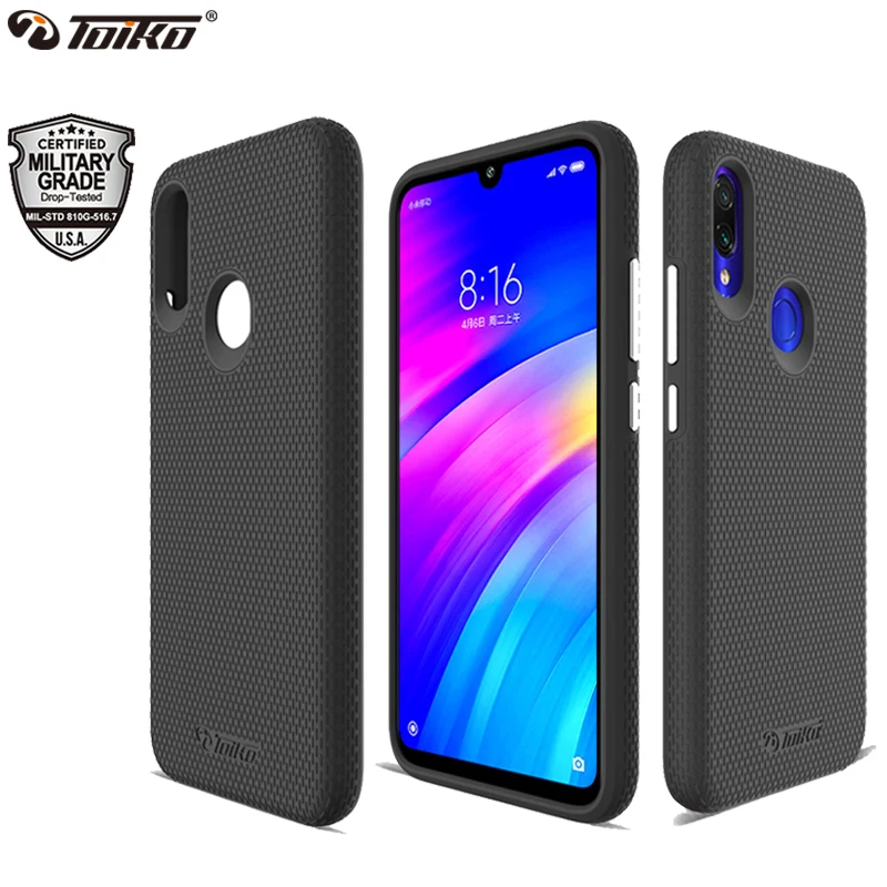 Роскошные противоударные Чехлы TOIKO X Guard для Xiaomi Redmi 7 армированный бампер Жесткий