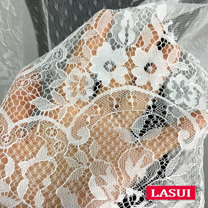 Кружевная юбка LASUI 0403 шириной 55 см * 3 метра для свадебного платья европейские