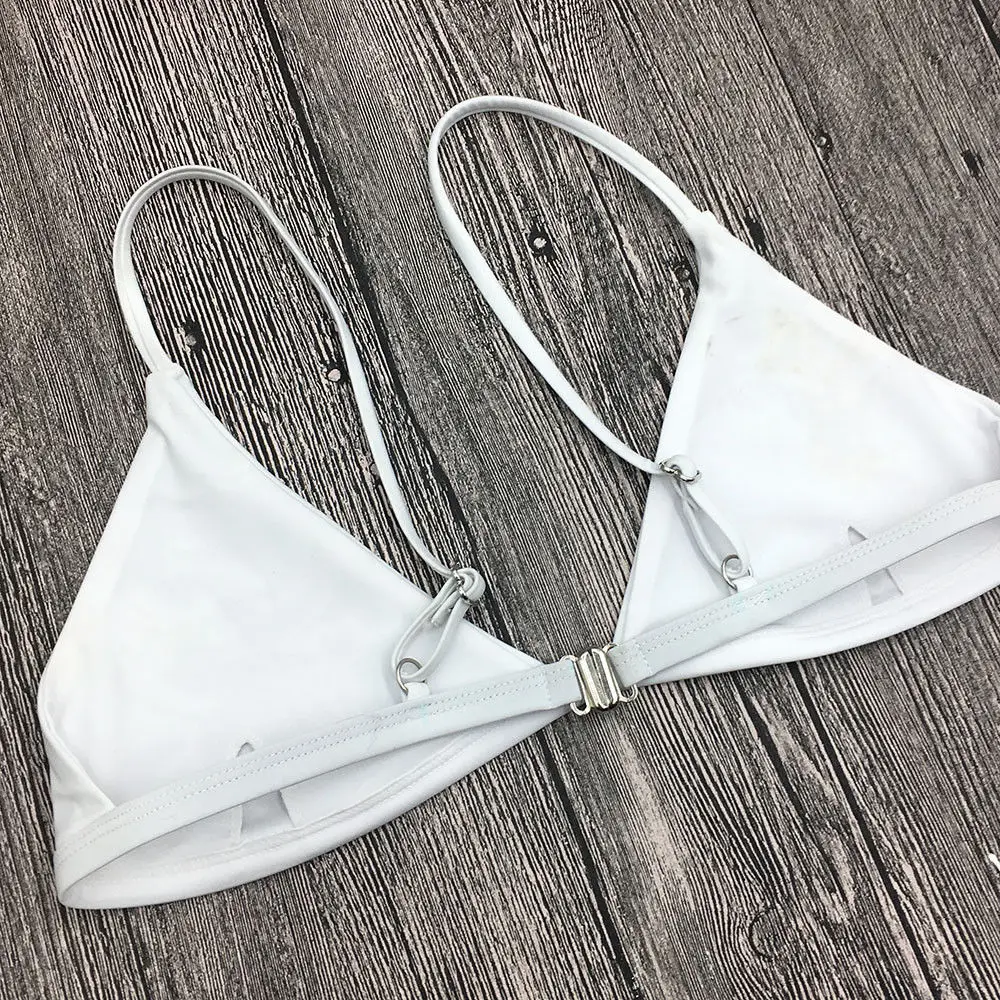 Женский купальник с розой бикини высокой талией бюстгальтер вкладышами пуш ап 2018